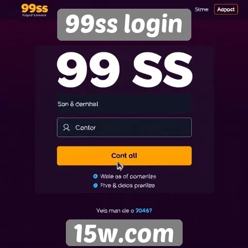 Como acessar o site 99ss login facilmente